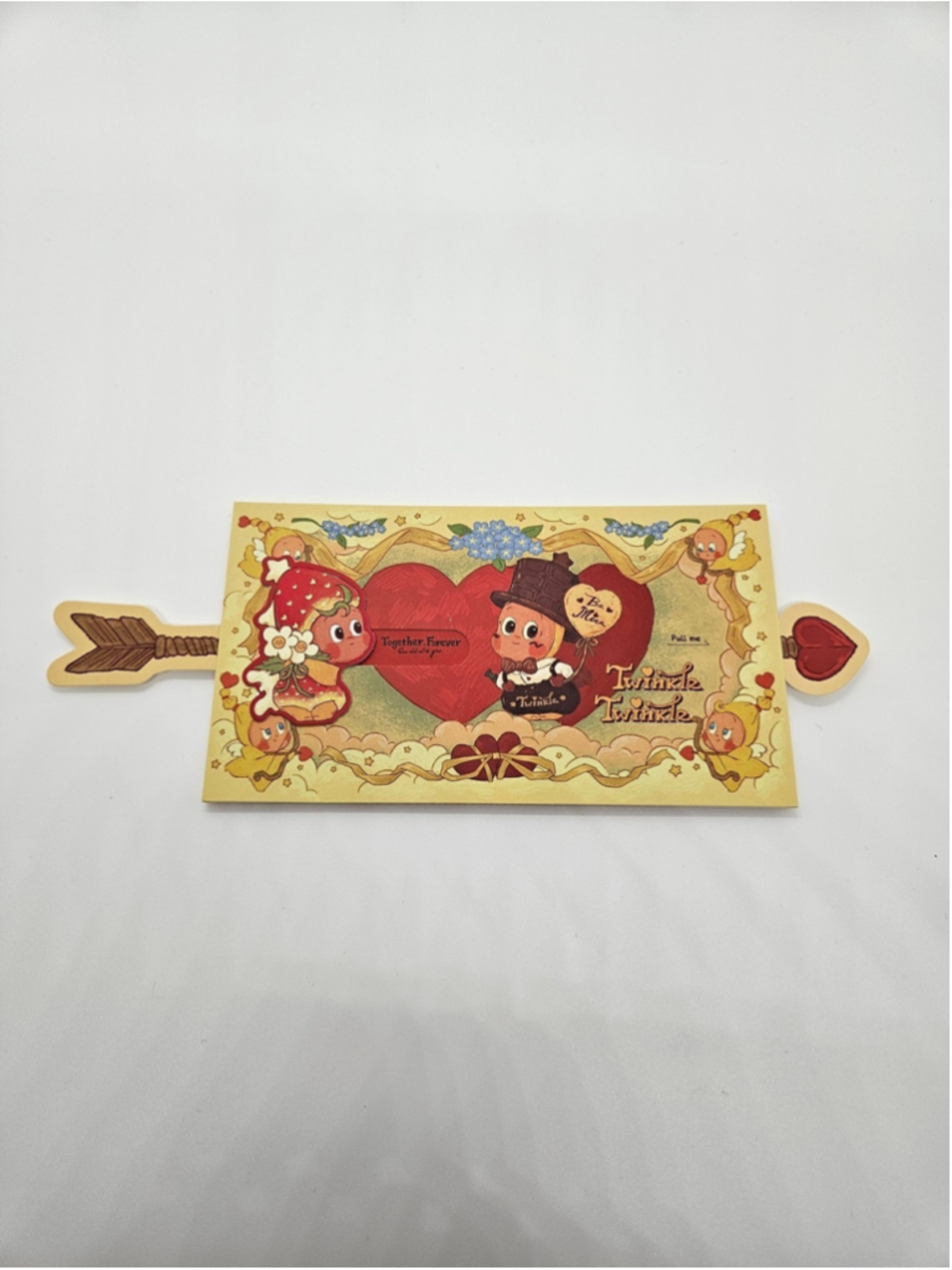 POP MART Twinkle Twinkle Together Forever Moving Valentine Card and/or Bookmark